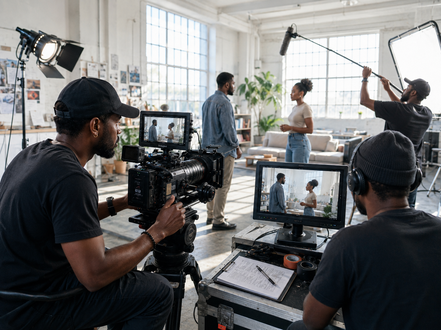 Video Production — a Nigerian creative professional at work