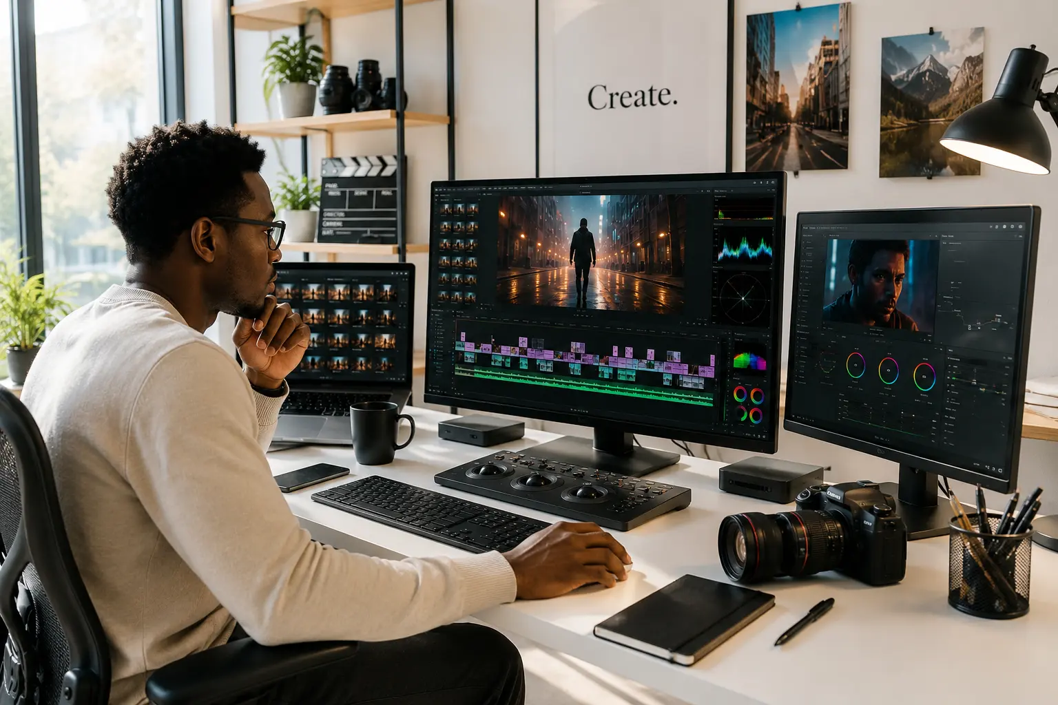 Motion Graphics — a Nigerian creative professional at work
