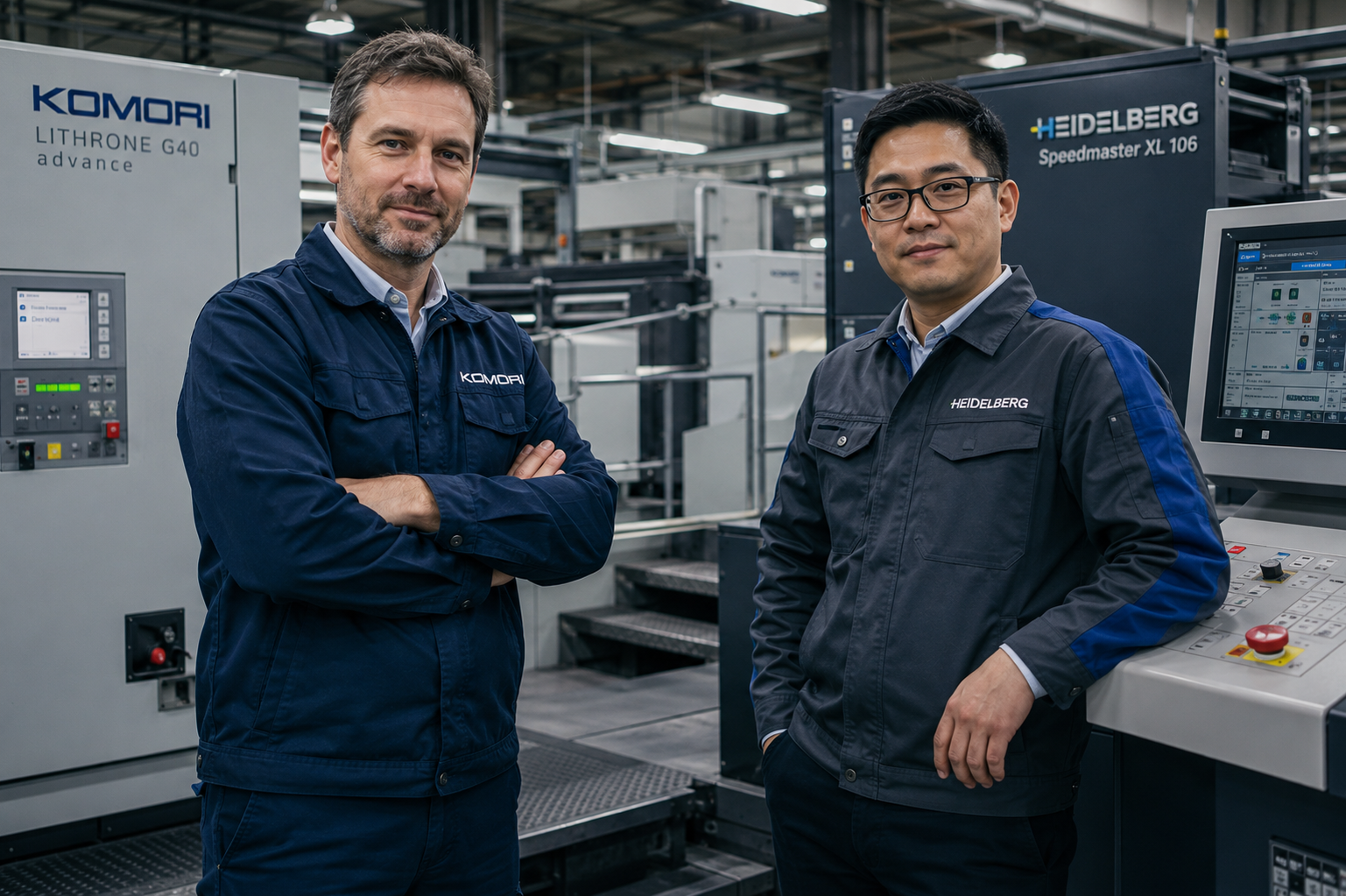 The Builders — Aba · Press frame assembly, precision welding